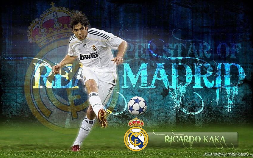 Cristiano Ronaldo Ricardo Kaka Football . Background HD wallpaper