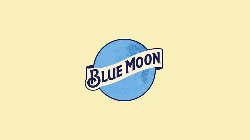 Animación de logotipos. Compañía cervecera Blue Moon: 2, cerveza Blue Moon fondo de pantalla