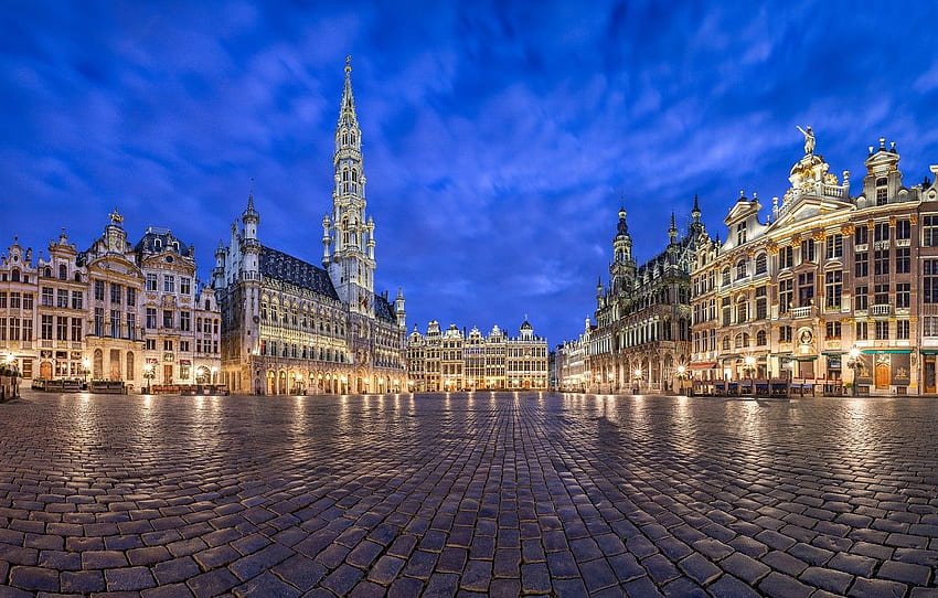Belgium, Brussels, Brussels for , section город -, Belgium Christmas HD wallpaper