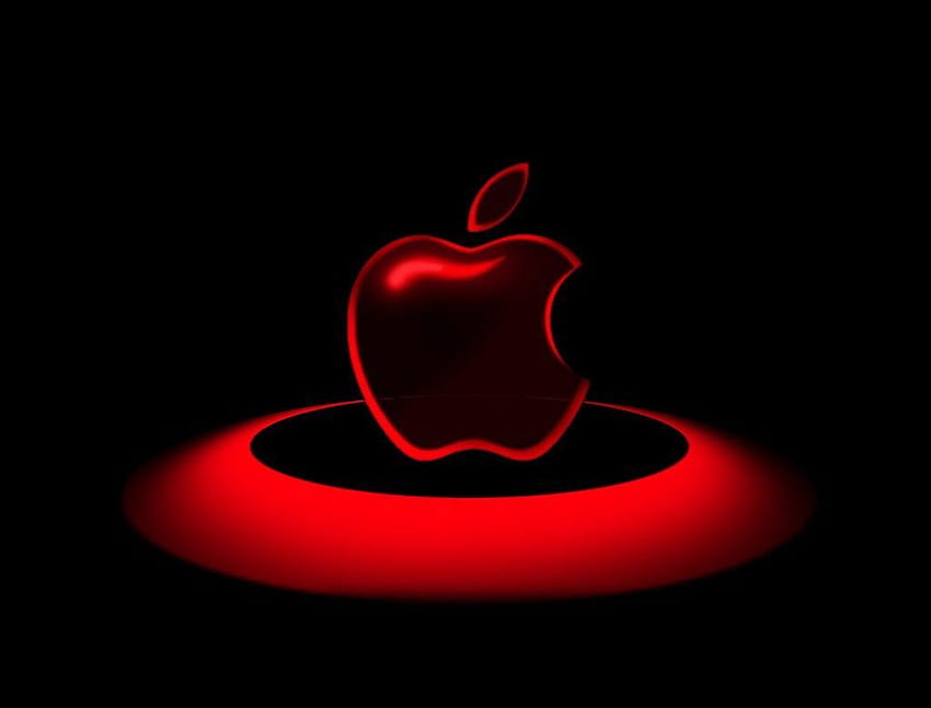 Logo pomme rouge. アップルロゴ, Apple ロゴ, iPhone壁紙 Fond d'écran HD
