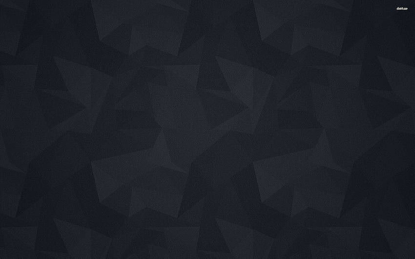 Dunkelgraues Polygon - abstrakt, blaugrau abstrakt HD-Hintergrundbild