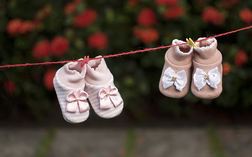 Baby Shoes, baby, pares, , shoes HD wallpaper