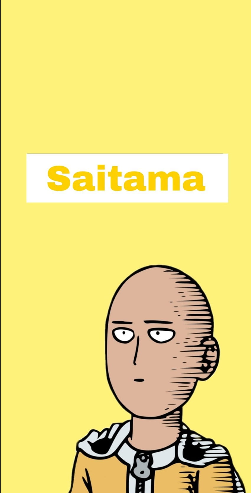 One Punch Man, lustiger Saitama HD-Handy-Hintergrundbild