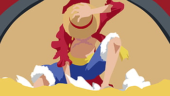 Monkey D. Luffy minimalista by Santi0399