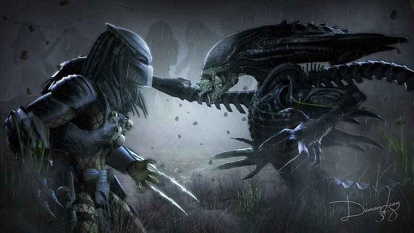 Aliens vs Predator, AVP HD wallpaper