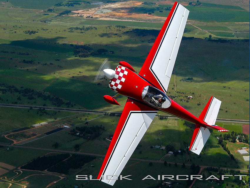 Slick Aircraft - най-доброто предимство в акробатичния самолет, акробатика HD тапет