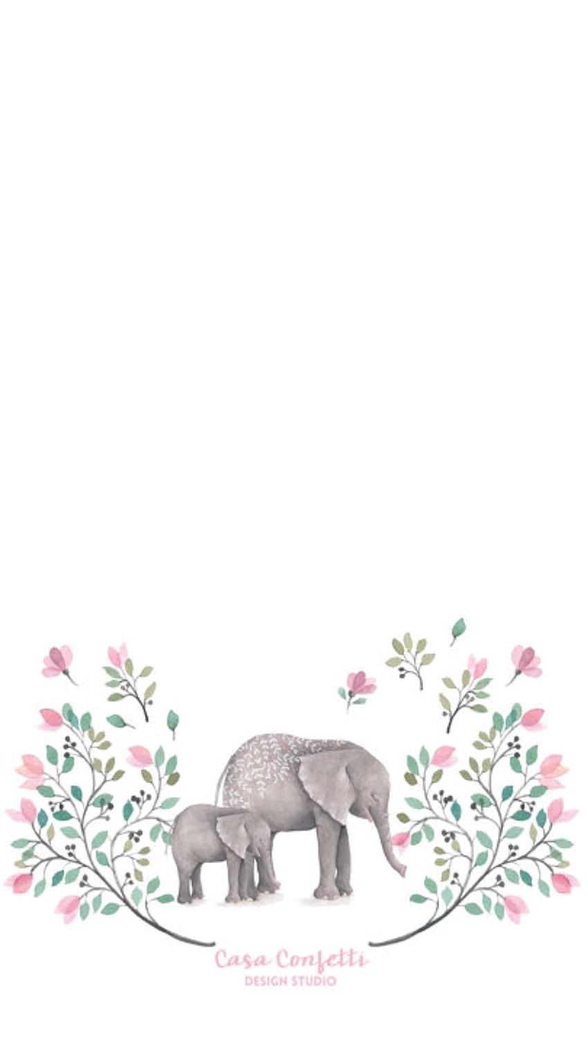 Gralyne Watkins on * - Animal. Elephant , Elephant art, Cartoon, Simple Elephant HD phone wallpaper