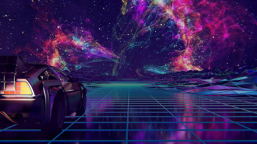 397478 wallpaper outrun city synthwave retrowave 4k hd  Rare Gallery  HD Wallpapers