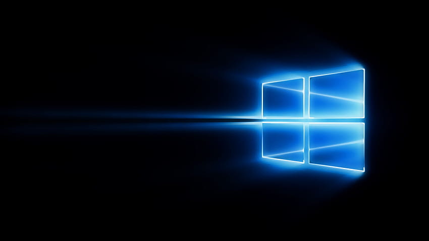 Windows 10 escuro, janela escura papel de parede HD