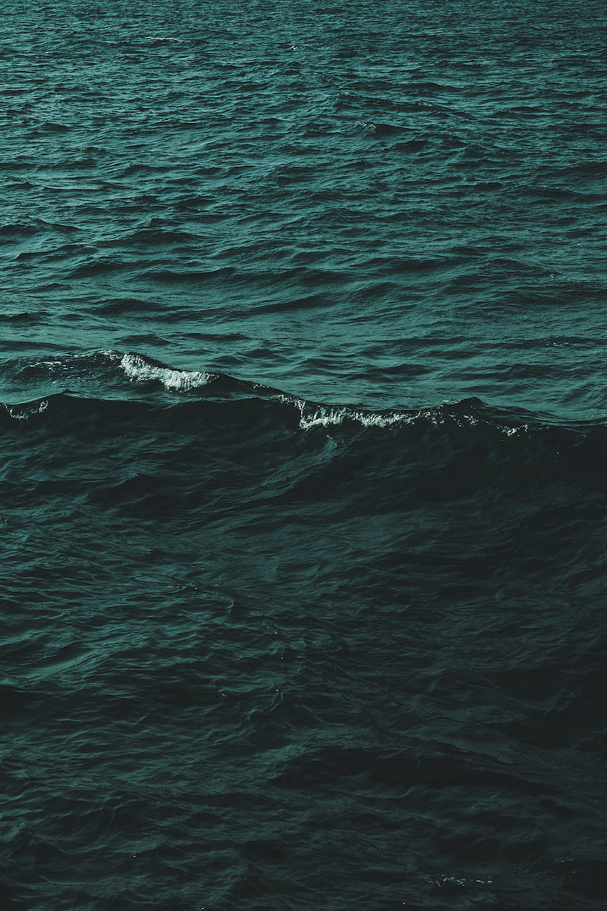 Natura, acqua, mare, increspature, ondulazione, oceano, onda Sfondo del telefono HD
