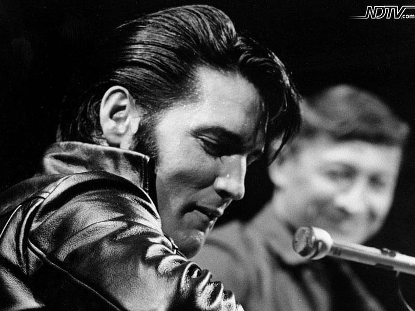 Elvis Presley di Kulit, bermain, mata, wajah, elvis, gitar, presley, kulit, rambut Wallpaper HD