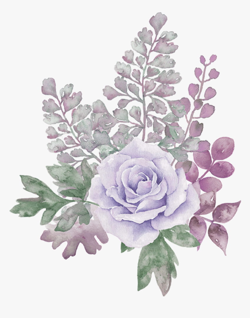 Pastellblumen-Aquarell-Hintergrund, Png, transparenter Png - kindpng HD-Handy-Hintergrundbild