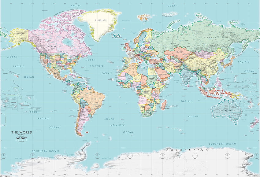 World Maps that Deserve a Space on Your Wall - World Maps Online, World Map Aesthetic HD wallpaper