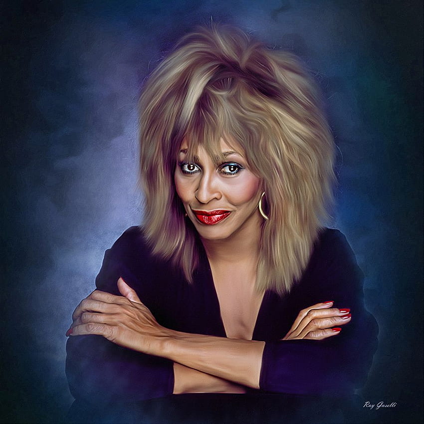 Tina Turner Hair Music female Painting Art HD phone wallpaper