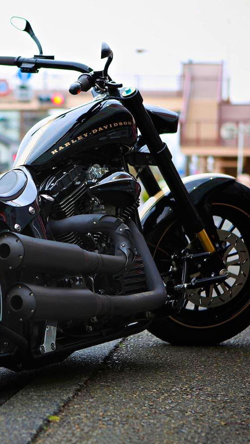Vélo Harley Davidson pour Android Mobile, Moto Harley Davidson Fond d'écran de téléphone HD