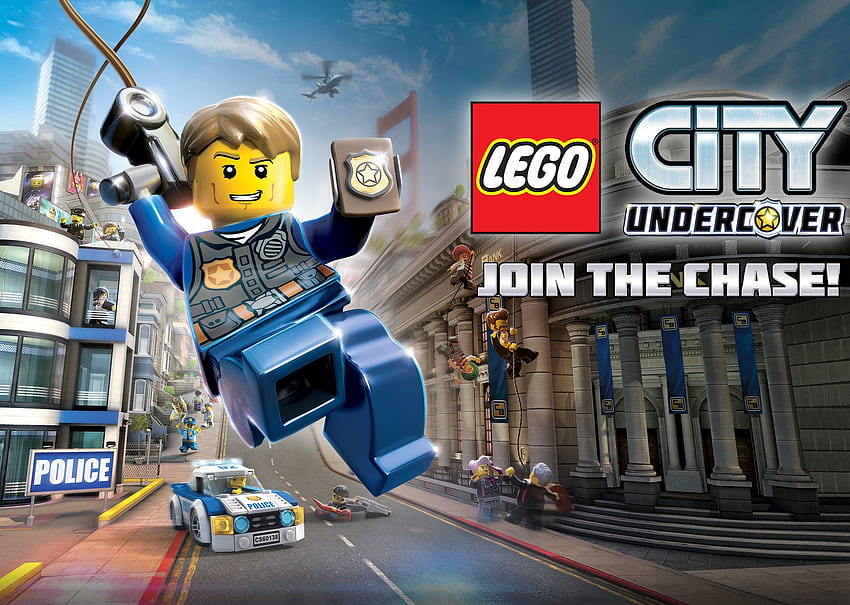 LEGO City Undercover für PS4, Xbox One, Switch & PC Erscheinungsdatum, LEGO Polizei HD-Hintergrundbild