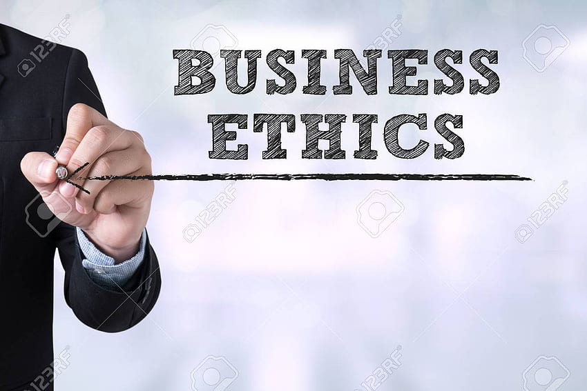 BUSINESS ETHICS Businessman Drawing Landing Page On Blurred [] for your , Mobile & Tablet. Explore Ethical Background. Ethical Background HD wallpaper