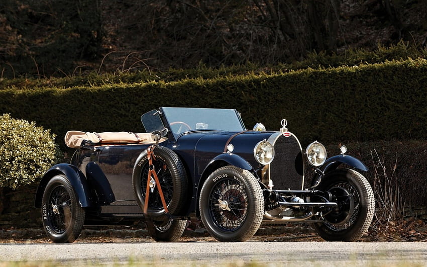 Bugatti, viejo, hermoso, coche fondo de pantalla