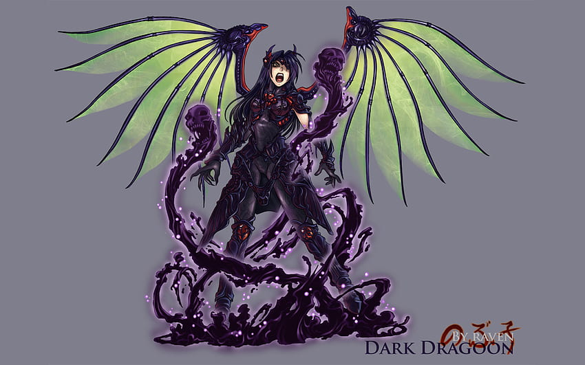 Dark Angel, Grafik, Zeichnung, Engel, dunkel, Charakter HD-Hintergrundbild