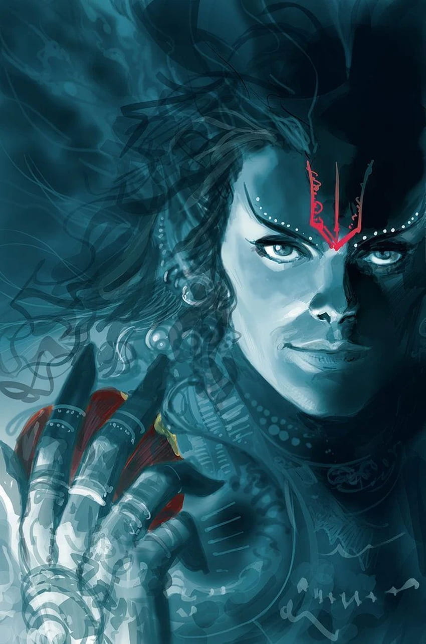 Download Lord Shiva Angry Neelkanth Wallpaper | Wallpapers.com