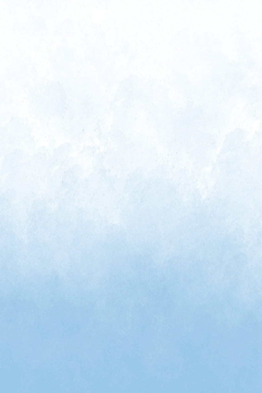 Cat air ombre biru. Latar belakang ombre cat air, latar belakang biru cat air, iPhone biru, Pastel Biru Muda wallpaper ponsel HD