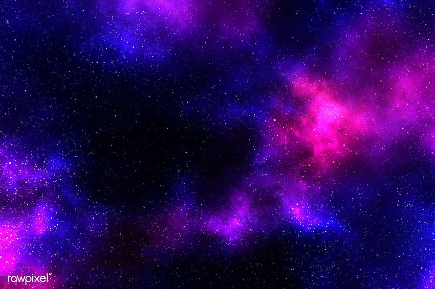 濃いピンクと紫の銀河模様の背景イラスト。 /さし。 銀河のパターン、紫の銀河、銀河の背景、ピンクと黒の銀河 高画質の壁紙