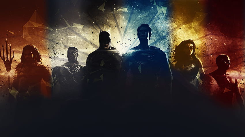 Liga de la Justicia 2017 y de la película, DC fondo de pantalla