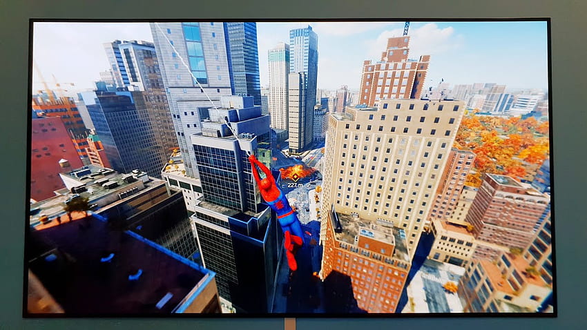 SPIDER MAN (PS4 Pro) In R On My 65 Inch LG OLED TV, PS4 U HD wallpaper