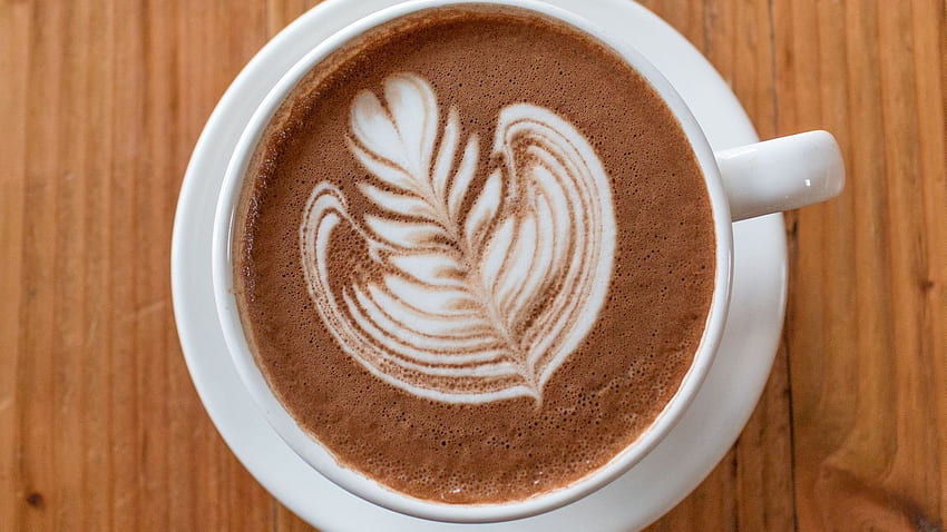 Kaffeekunst, süße Kaffeekunst HD-Hintergrundbild