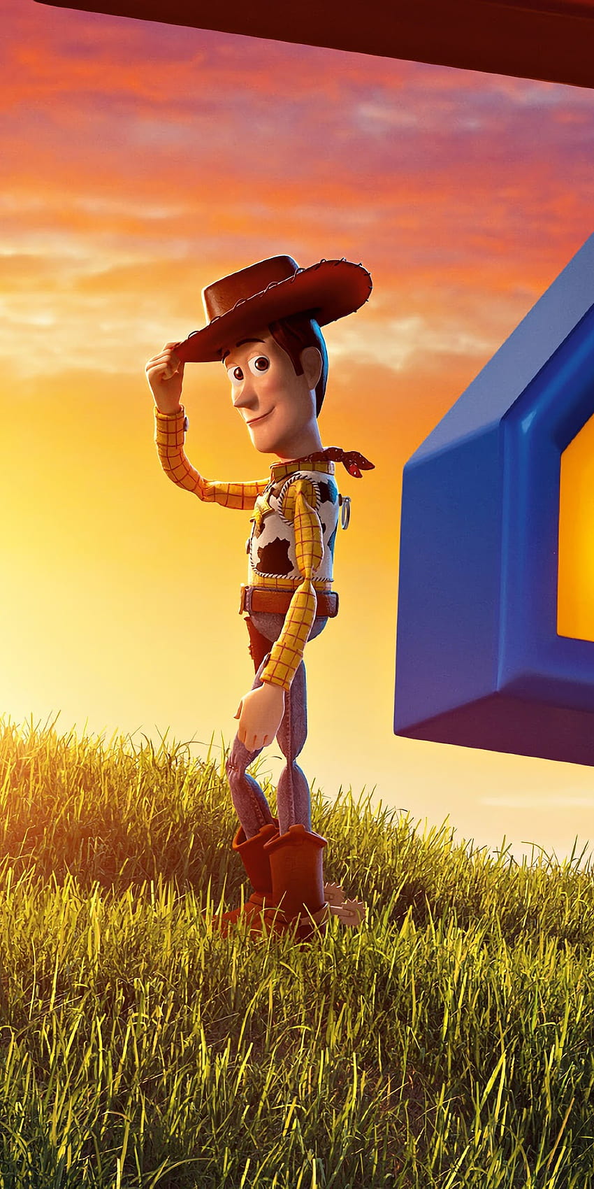 Toy Story 4 Woody HD-Handy-Hintergrundbild