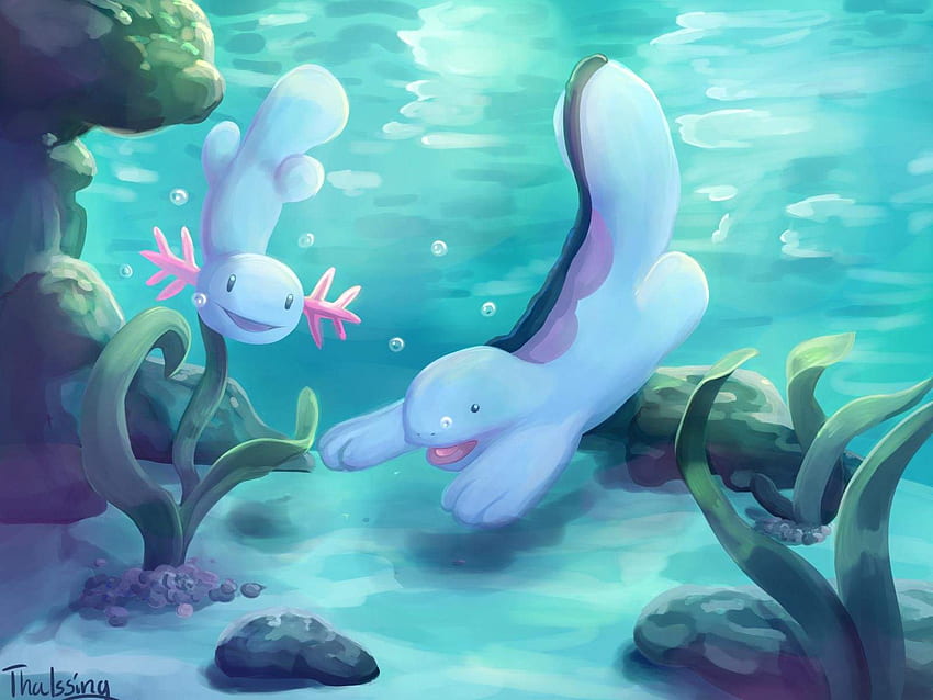 Wooper and Quagsire. Pokémon Amino HD wallpaper