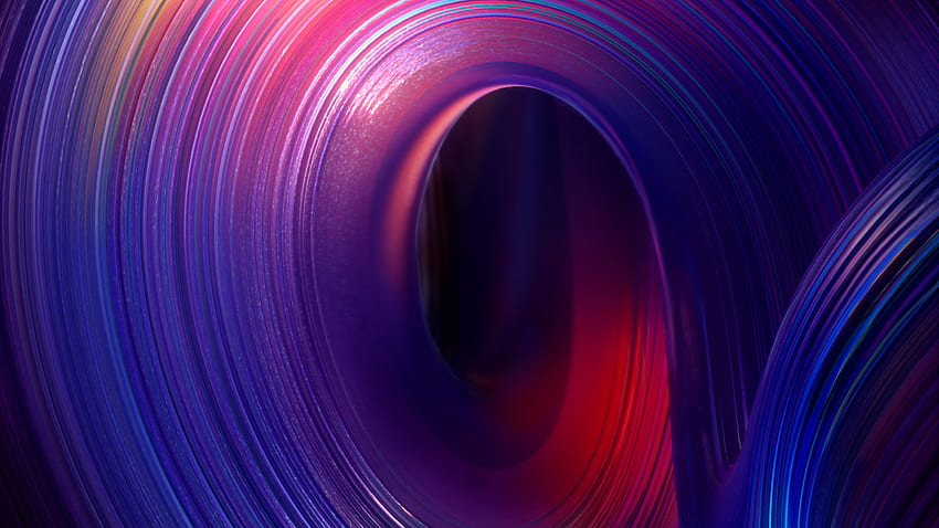 Twisted Color Gradient Background, Abstract HD wallpaper