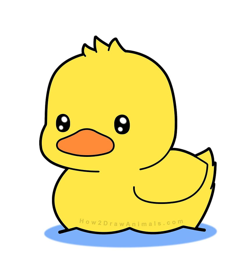Learn How to Draw a Duck (Farm Animals) Step by Step : Drawing Tutorials
