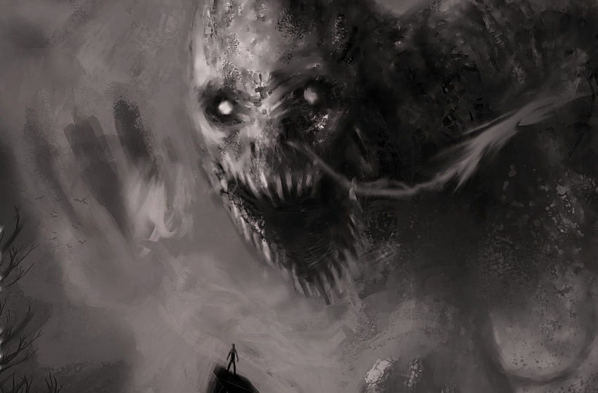 Lovecraftian Miscellania. Gruselig, gruseliges Monster, gruseliger Hintergrund, cool und beängstigend HD-Hintergrundbild