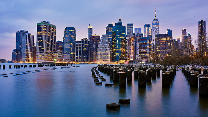 New York, buildings, cityscape , , U 16:9, , New York Skyline HD ...