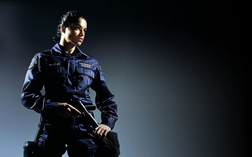 Police Woman, Police Action HD wallpaper