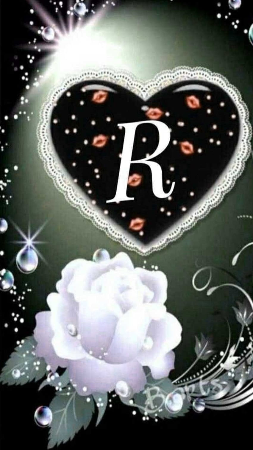 R Name Logo Love