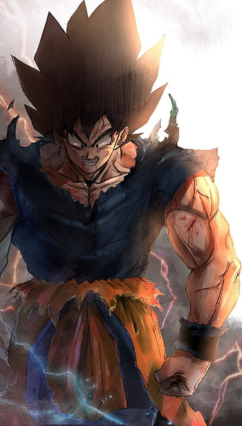 Dragon Ball Goku Art Wallpapers - Cool Goku Wallpaper for iPhone