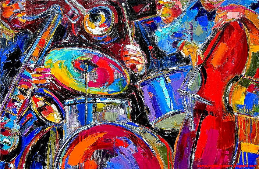 abstract art paintings music and [] for your , Mobile & Tablet. Explore Music Artist . Music Band , Musical Background , Best New , Band Art HD wallpaper