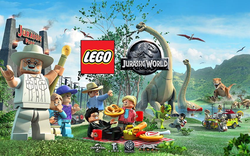 LEGO Jurassic World Tapeta HD