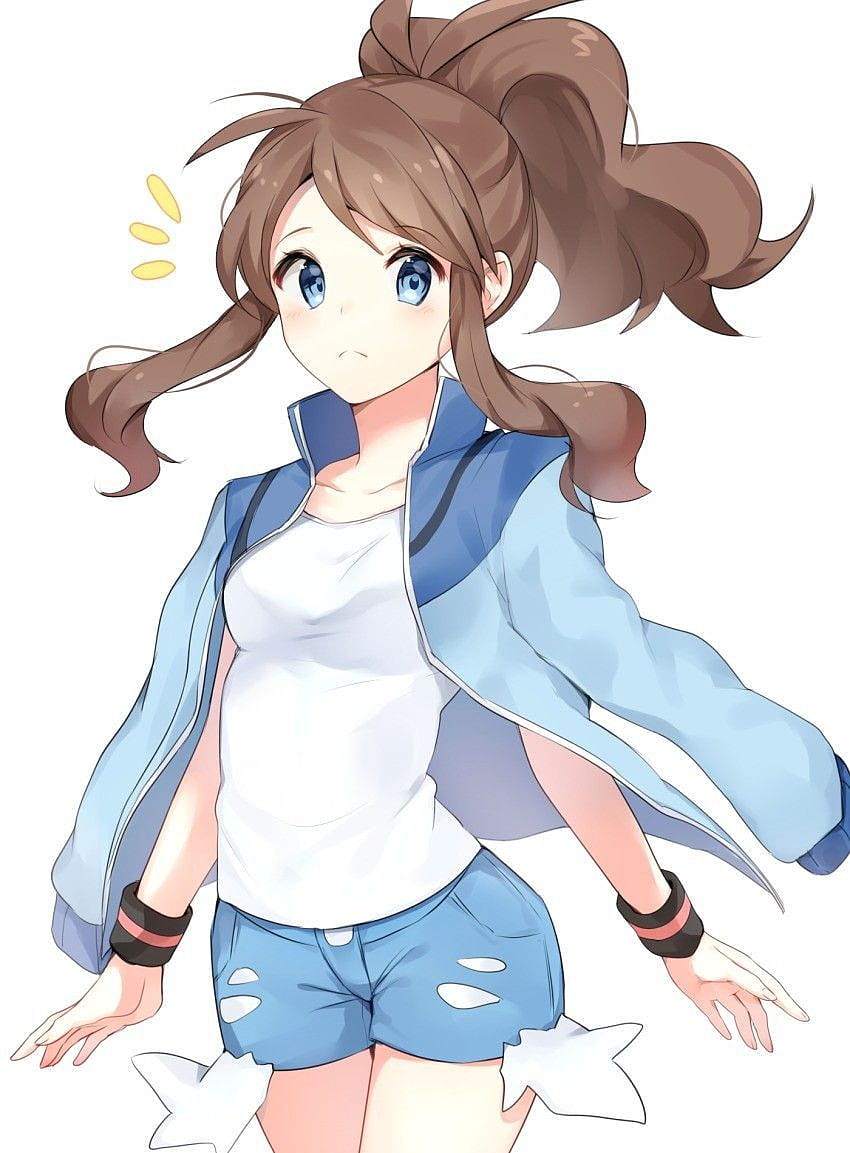 Cute Anime Girl Pokemon Trainer, Cute Pokemon Girls HD phone ...