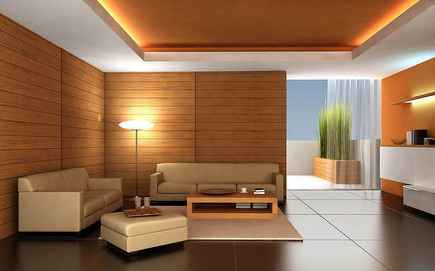 Hintergrund: Modernes Wohnzimmer, Zimmer HD-Hintergrundbild