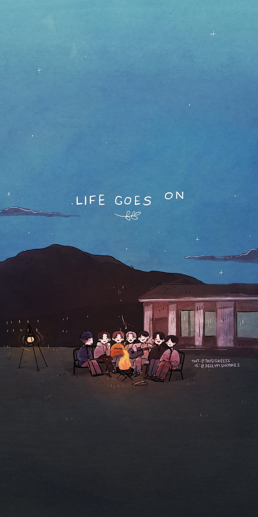 Life Goes On Wallpaper  NawPic