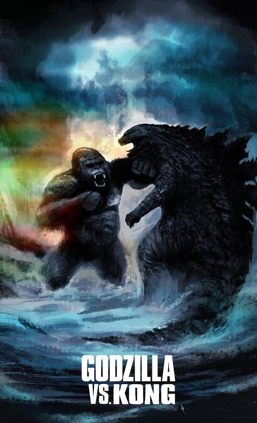 MonsterVerse: Godzilla vs. Kong. King kong vs godzilla, Kong godzilla, Godzilla vs HD phone wallpaper