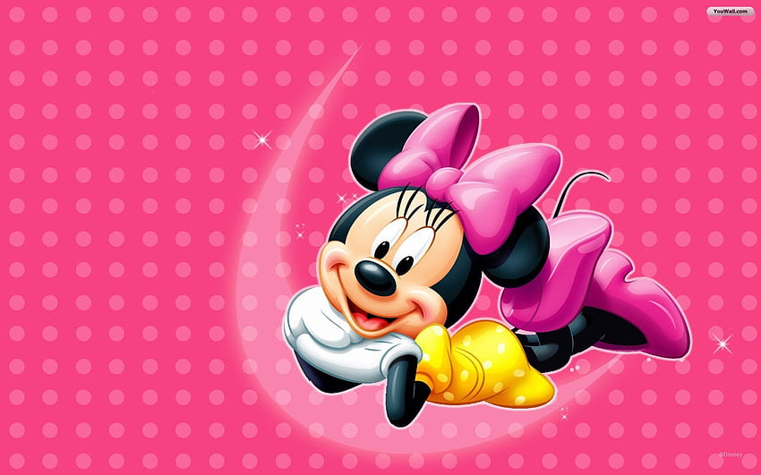 Minnie Mouse for iPad, Purple Minnie Mouse HD wallpaper