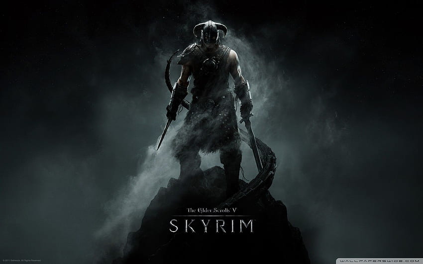 skyrim alduin duvar kağıdı