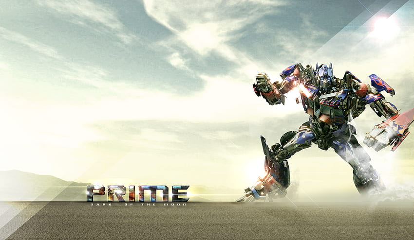 Optimus Prime, 파랑, 달, cg, 의, 사막, 변압기, 플레어, 로봇, 지상, 어두운, 프라임, 옵티머스, 조명탄, 조명, 빨강, 금속, the, 하늘 HD 월페이퍼
