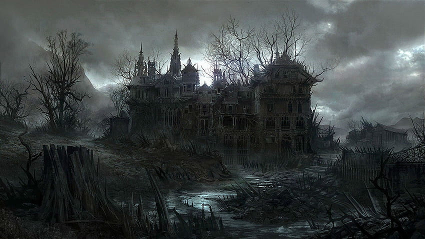 Haunted House , 39 Full Haunted House (In , EY) HD wallpaper
