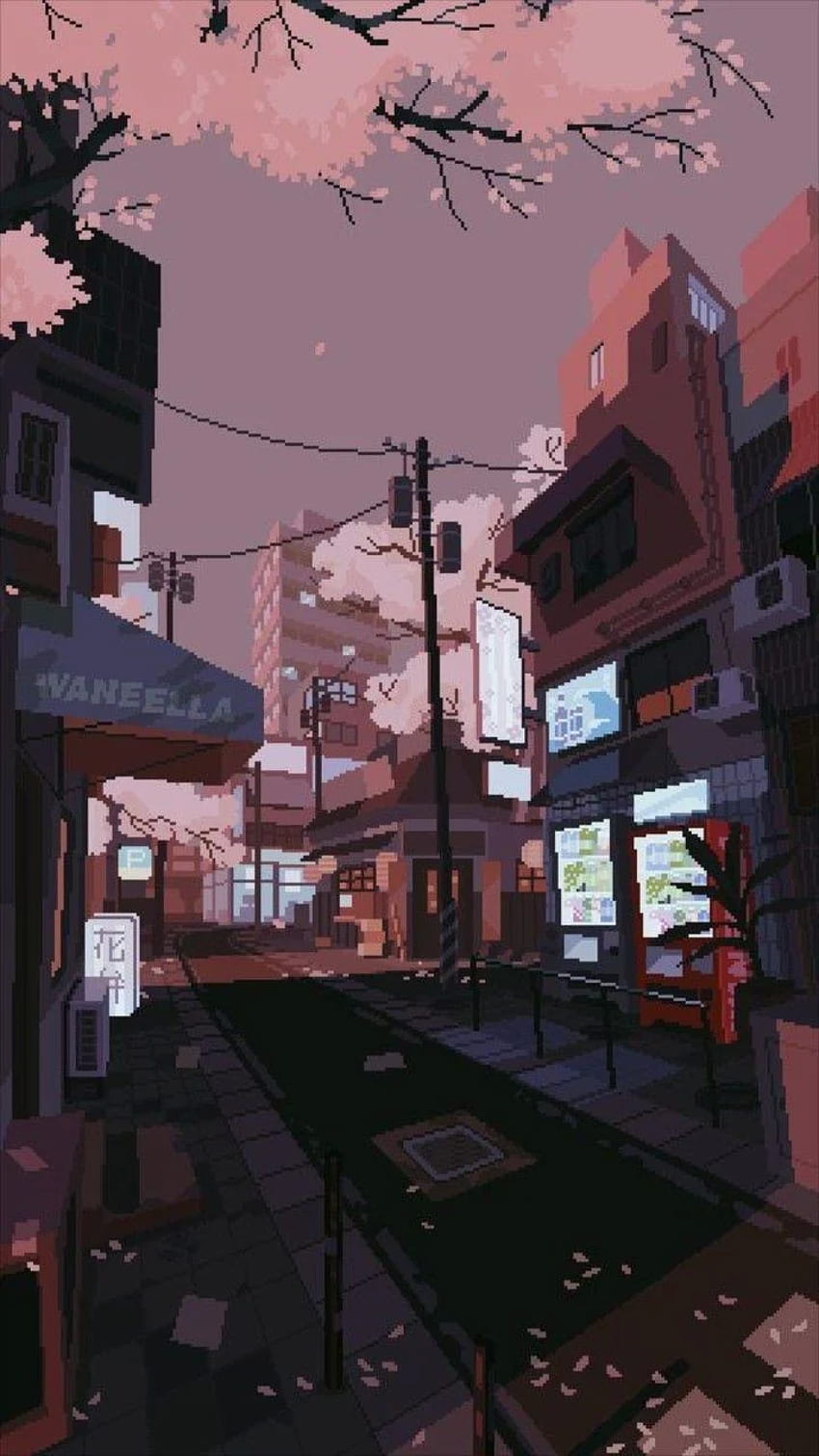 Download Night Anime Aesthetic City Wallpaper  Wallpaperscom