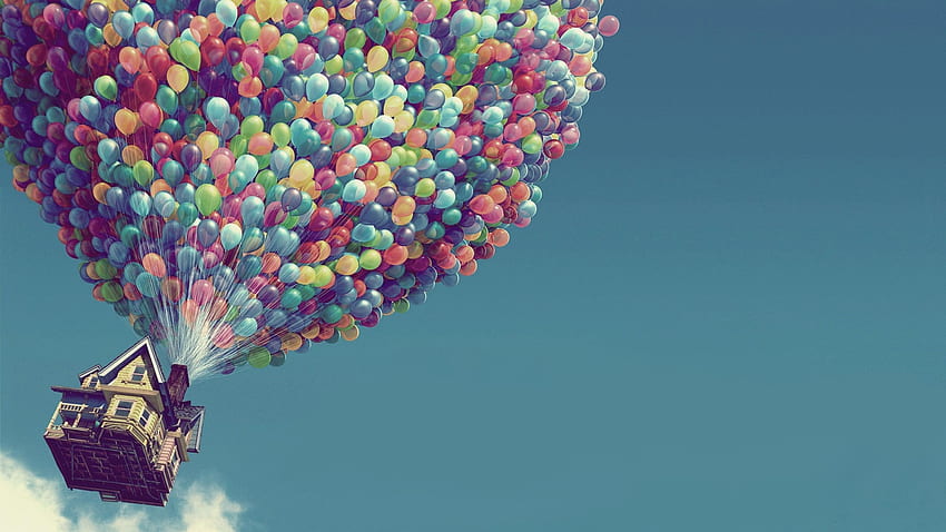 Up Movie Flying House 1440P Resolution, 2560 X 1440 Movie HD wallpaper